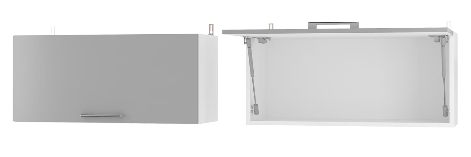 Фото Кухня Бронкс шкаф навесной ПГ-80 в Крыму по цене 3 350 ₽ от производителя Леко, код товара 2000001721254, 2000001721261, 2000001721278, 2000001721285 шт Фото Кухня Бронкс шкаф навесной ПГ-80 от производителя Леко в Крыму по цене 3 350 ₽