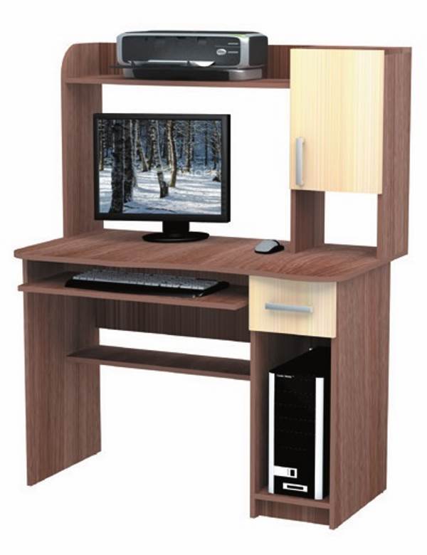 Фото Стол компьютерный СК-21  в Крыму по цене 7 480 ₽ от производителя Пирамида, код товара 2000001208021, 2000001208038, 2000001208045, 2000001601938 шт Фото Стол компьютерный СК-21  от производителя Пирамида в Крыму по цене 7 480 ₽