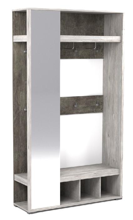 Прихожая Денвер (Цвет корпуса:риббек серый, цвет фасада:риббек серый (СБК) ) Прихожая Денвер (Цвет корпуса:риббек серый, цвет фасада:риббек серый (СБК) )