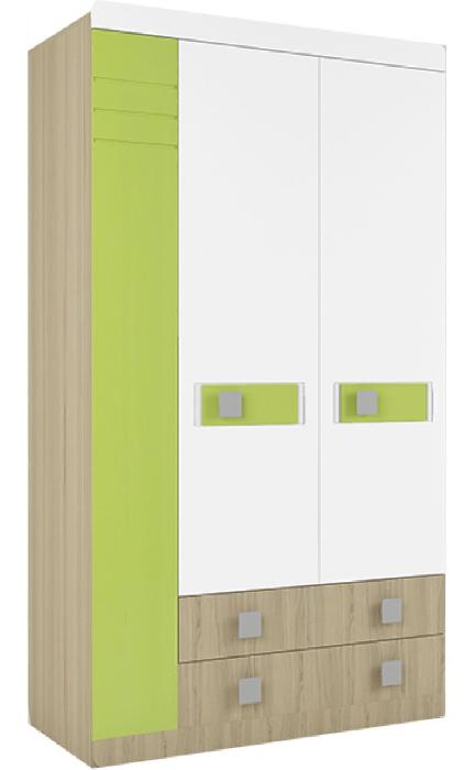 Шкаф Стиль 25 (115) трехдверный (туя светлая, белый глянец-лайм глянец-туя светлая,(Аквилон)) Шкаф Стиль 25 (115) трехдверный (туя светлая, белый глянец-лайм глянец-туя светлая,(Аквилон))
