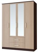 Шкаф Фиеста (160) четырехдверный в интернет магазине Планета Комфорта Фото raspashnoy-shkaf шкаф фиеста (160) четырехдверный производитель БТС