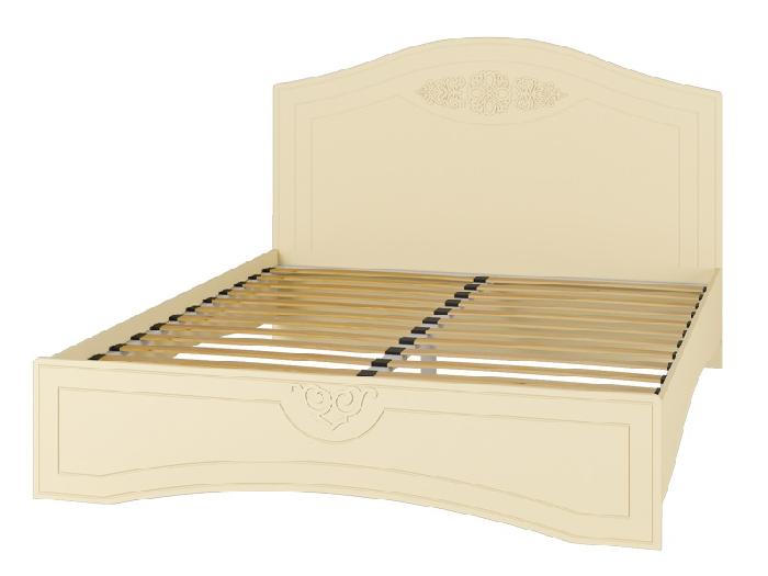 Кровать двуспальная Ассоль плюс АС-113К (СМ 160х200) без основания ( 160х200 , ЛДСП/МДФ , ваниль/ваниль , без подъемного мех. , без ящиков , без матраса (Компасс) ) Кровать двуспальная Ассоль плюс АС-113К (СМ 160х200) без основания ( 160х200 , ЛДСП/МДФ , ваниль/ваниль , без подъемного мех. , без ящиков , без матраса (Компасс) )