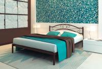 Кровать двуспальная Надежда (СМ 160х190) ламели в интернет магазине Планета Комфорта Фото metallicheskie-krovati кровать двуспальная надежда (см 160х190) ламели производитель Милсон