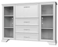 Комод Грация (бар) (белый, белый  (Браво-мебель) ) в Крыму от производителя 