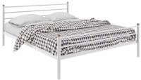 Фото metallicheskie-krovati кровать двуспальная милана plus (см 140х190) трубка металл производитель Милсон