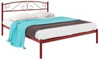 Фото metallicheskie-krovati кровать двуспальная вероника (см 160х200) трубка металл производитель Милсон