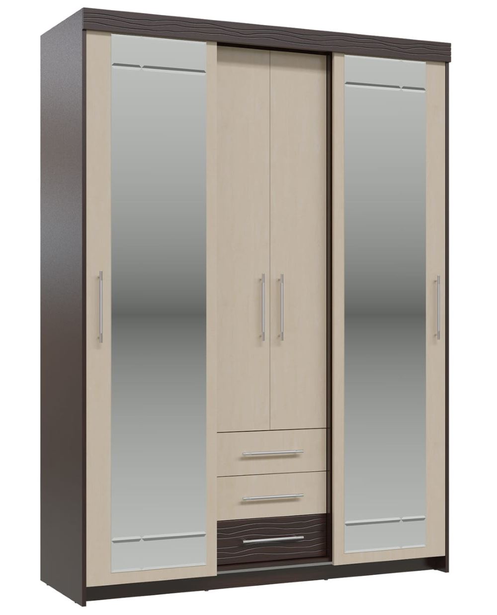 Фото Шкаф-купе с ящиками Олимп (2 двери) в Крыму по цене 36 860 ₽ от производителя Гранд Кволити, код товара 2000001667194, 2000001667200 шт Фото Шкаф-купе с ящиками Олимп (2 двери) от производителя Гранд Кволити в Крыму по цене 36 860 ₽