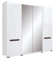 Фото raspashnoy-shkaf шкаф azteca s205-szf2d2l/21/22 (220) четырехдверный производитель Black Red White (БРВ)