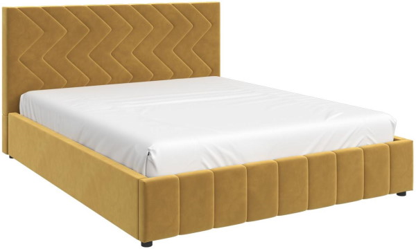 Фото Кровать двуспальная Нельсон (Зигзаг) (СМ 140х200) без основания от производителя Браво-мебель в Крыму по цене 14 330 ₽