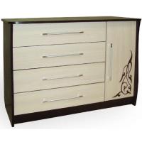 Фото mebel-dlya-gostinits комод комбинированный к2  производитель Комфортная мебель