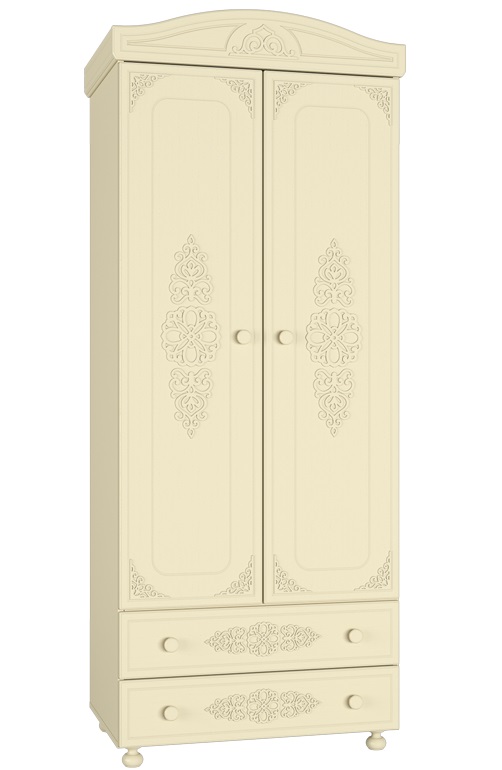 Фото Шкаф Ассоль плюс АС-2 (83) двухдверный в Крыму по цене 34 730 ₽ от производителя Компасс, код товара  шт Фото Шкаф Ассоль плюс АС-2 (83) двухдверный от производителя Компасс в Крыму по цене 34 730 ₽