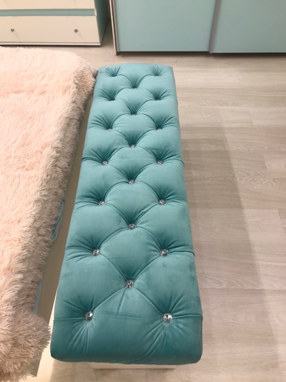 Фото Банкетка Тифани ПФ-01 от производителя Мебелони в Крыму по цене 7 930 ₽