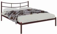 Кровать двуспальная София (СМ 160х200) трубка металл в интернет магазине Планета Комфорта Фото metallicheskie-krovati кровать двуспальная софия (см 160х200) трубка металл производитель Милсон