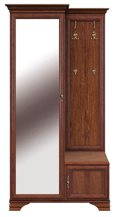 Шкаф с вешалкой Kentaki S320-PPK/110L (Цвет корпуса:каштан, цвет фасада:каштан (Black Red White (БРВ)) ) Шкаф с вешалкой Kentaki S320-PPK/110L (Цвет корпуса:каштан, цвет фасада:каштан (Black Red White (БРВ)) )