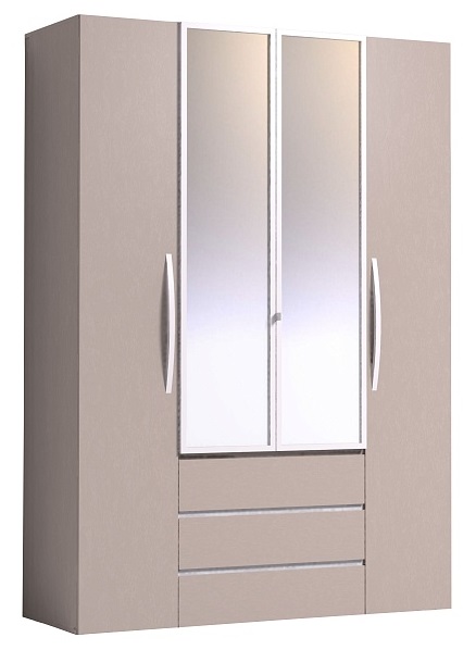 Фото Шкаф Брауни (Brownie)-555 (160) четырехдверный в Крыму по цене 49 580 ₽ от производителя Глазов, код товара 2000001916834 шт Фото Шкаф Брауни (Brownie)-555 (160) четырехдверный от производителя Глазов в Крыму по цене 49 580 ₽