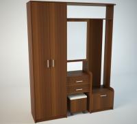 Прихожая П-5 в интернет магазине Планета Комфорта prikhozhie-nabory-komplekty прихожая п-5 производитель Комфортная мебель