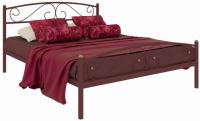 Кровать двуспальная Вероника Plus (СМ 160х200) трубка металл в интернет магазине Планета Комфорта Фото metallicheskie-krovati кровать двуспальная вероника plus (см 160х200) трубка металл производитель Милсон