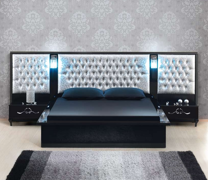 Фото Кровать двухспальная Авангард (ГР 1900х2100хh1340) (СМ 1600х2000) от производителя  в Крыму по цене 58 520 ₽