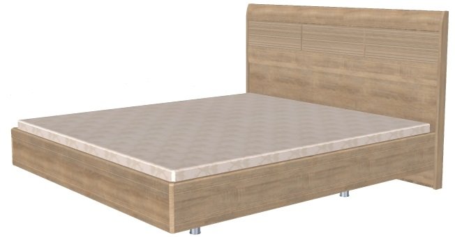 Фото Кровать двуспальная Мелисса КР-2804 (СМ 180х200) с ламельным основанием в Крыму по цене 34 700 ₽ от производителя Лером, код товара 2000001461952, 2000001461969, 2000001461976, 2000001461983, 2000001461990, 2000001462003, 2000001462010 шт Фото Кровать двуспальная Мелисса КР-2804 (СМ 180х200) с ламельным основанием от производителя Лером в Крыму по цене 34 700 ₽