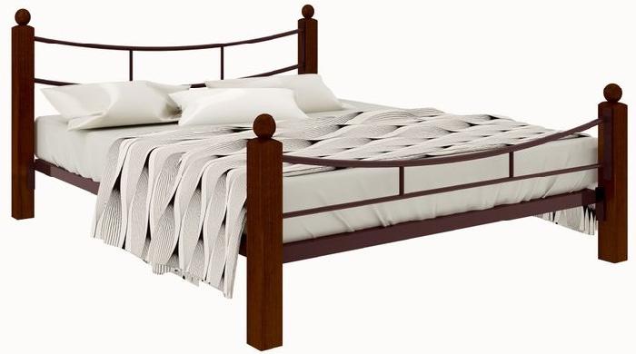 Кровать двуспальная София Lux Plus (СМ 180х200) трубка металл ( 180х200 , металл/дерево , медная шагрень , без подъемного мех. , без ящиков , без матраса (Милсон) ) Кровать двуспальная София Lux Plus (СМ 180х200) трубка металл ( 180х200 , металл/дерево , медная шагрень , без подъемного мех. , без ящиков , без матраса (Милсон) )