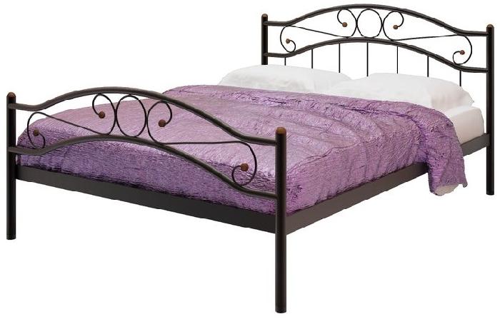 Кровать двуспальная Надежда Plus (СМ 140х200) трубка металл ( 140х200 , металл , медная шагрень , без подъемного мех. , без ящиков , без матраса (Милсон) ) Кровать двуспальная Надежда Plus (СМ 140х200) трубка металл ( 140х200 , металл , медная шагрень , без подъемного мех. , без ящиков , без матраса (Милсон) )