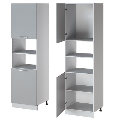 Фото Кухня Бронкс пенал П-60 в Крыму по цене 12 360 ₽ от производителя Леко, код товара 2000001720400, 2000001720417, 2000001720424, 2000001720431, 2000001720448 шт Фото Кухня Бронкс пенал П-60 от производителя Леко в Крыму по цене 12 360 ₽