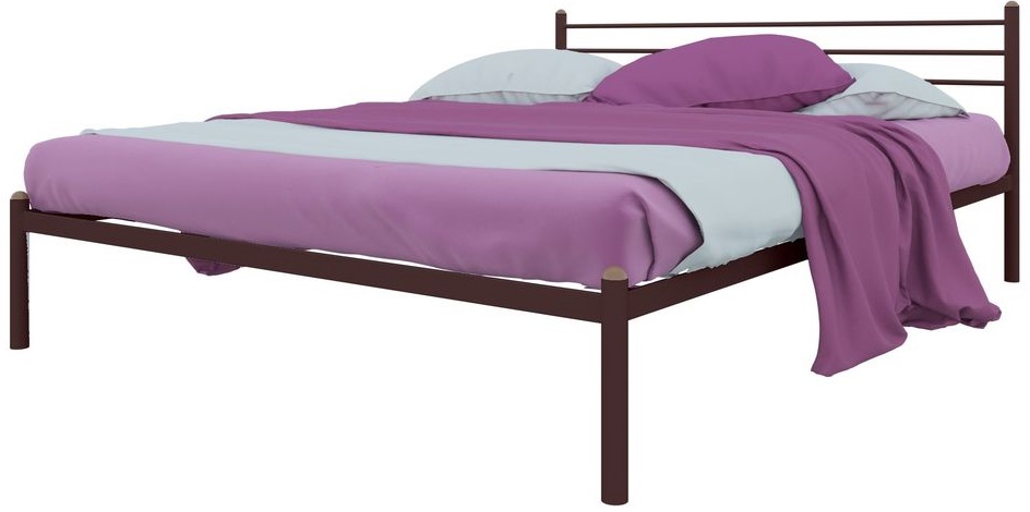 Фото Кровать двуспальная Милана (СМ 140х200) трубка металл в Крыму по цене 12 580 ₽ от производителя Милсон, код товара 2000002052746, 2000002052753, 2000002052760, 2000002052777, 2000002052784, 2000002052791, 2000002052807 шт Фото Кровать двуспальная Милана (СМ 140х200) трубка металл от производителя Милсон в Крыму по цене 12 580 ₽