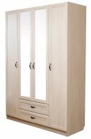 Шкаф Вега ВМ-06 (160) четырехдверный (сосна карелия, сосна карелия,(Хорошая мебель)) в Крыму от производителя в интернет магазине Планета Комфорта Шкаф Вега ВМ-06 (160) четырехдверный (сосна карелия, сосна карелия,(Хорошая мебель)) в Крыму от производителя