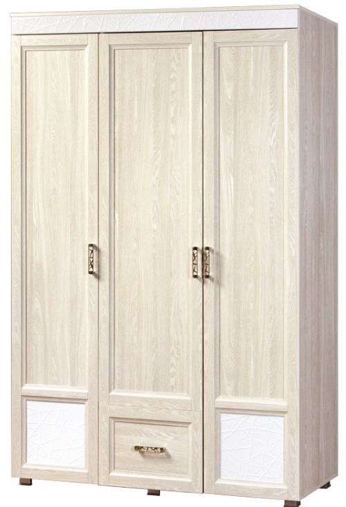 Фото Шкаф Йорк ЙО-01.11-ШК (138) трехдверный в Крыму по цене 42 510 ₽ от производителя Яна, код товара 2000001936641, 2000001936658, 2000001936665 шт Фото Шкаф Йорк ЙО-01.11-ШК (138) трехдверный от производителя Яна в Крыму по цене 42 510 ₽