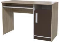 Стол компьютерный Арабика (лдсп, лдсп дуб ривьера,  дуб ривьера, арабика, дуб ривьера-белый-арабика (Гранд Кволити) ) в Крыму от производителя 