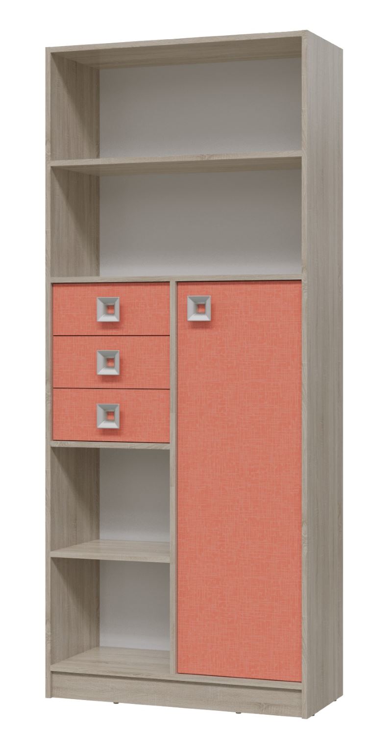 Фото Шкаф-стеллаж Сити с ящиками в Крыму по цене 13 560 ₽ от производителя Гранд Кволити, код товара 2000001591390, 2000001591406 шт Фото Шкаф-стеллаж Сити с ящиками от производителя Гранд Кволити в Крыму по цене 13 560 ₽