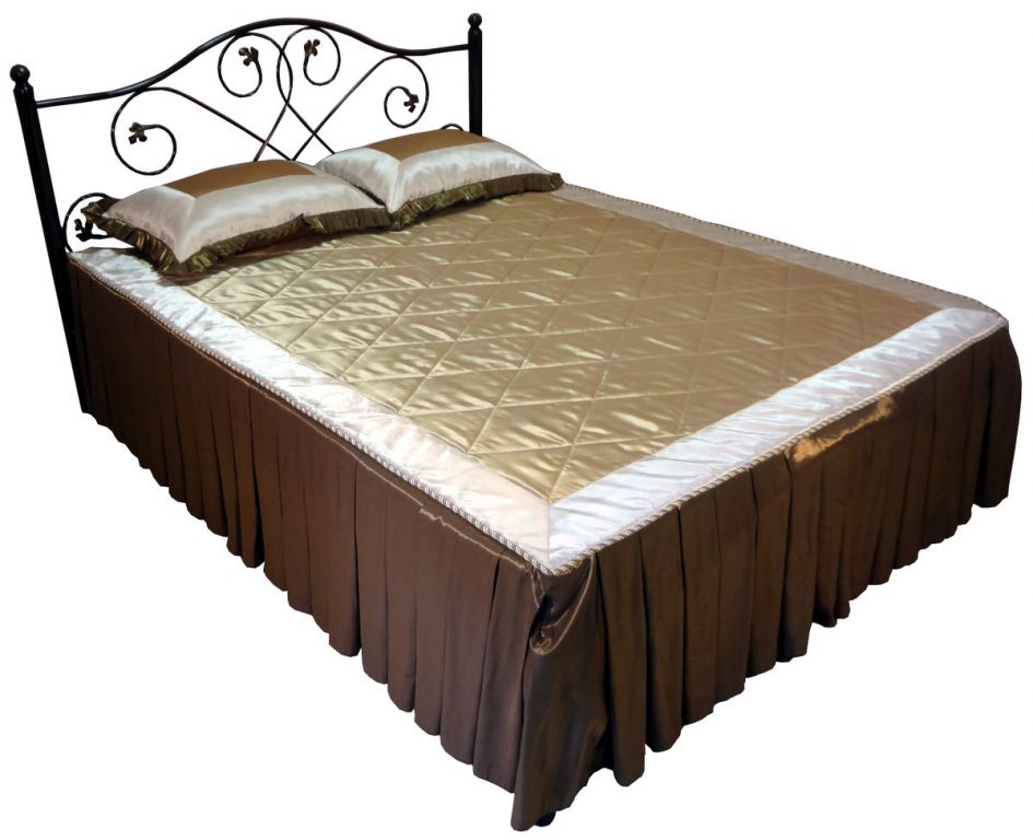 Фото Кровать двуспальная Алиса-1400 (СМ 140х200) основание металл трубка  в Крыму по цене 15 600 ₽ от производителя Металл-Конструкция, код товара 2000001500378, 2000001500385, 2000001500392 шт Фото Кровать двуспальная Алиса-1400 (СМ 140х200) основание металл трубка  от производителя Металл-Конструкция в Крыму по цене 15 600 ₽