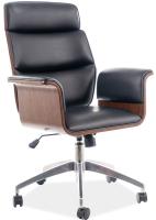 Кресло компьютерное Signal Oregon (Материал обивки: экокожа, цвет обивки: черный (Signal) ) в Крыму от производителя 