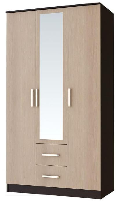 Шкаф Фиеста (120) трехдверный (венге, лоредо,(БТС)) Шкаф Фиеста (120) трехдверный (венге, лоредо,(БТС))