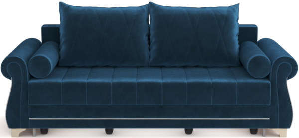 Диван Евро-Порто (велюр тенерифе океан/велюр тенерифе грей (Олмеко) ) Диван Евро-Порто (велюр тенерифе океан/велюр тенерифе грей (Олмеко) )