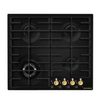 Варочная поверхность газовая 4-х комф. MGHE 64 74 (590х520) (Материал Стеклокерамика , Цвет Черный) в Крыму от производителя в интернет магазине Планета Комфорта Варочная поверхность газовая 4-х комф. MGHE 64 74 (590х520) (Материал Стеклокерамика , Цвет Черный) в Крыму от производителя