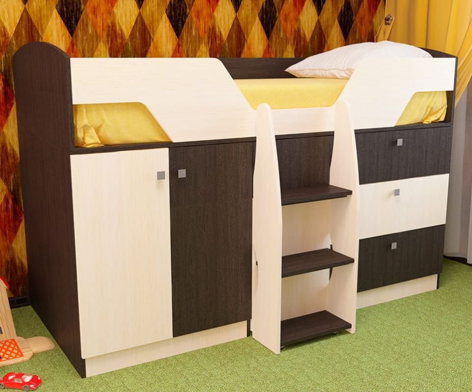 Фото Кровать детская Лимбо (СМ 80х180) в Крыму по цене 19 480 ₽ от производителя Пирамида, код товара 2000001532959, 2000001532966, 2000001532973, 2000001532980 шт Фото Кровать детская Лимбо (СМ 80х180) от производителя Пирамида в Крыму по цене 19 480 ₽