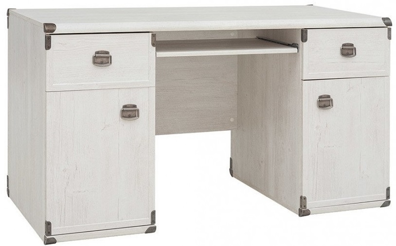 Фото Стол письменный Индиана JBIU2D2S в Крыму по цене 31 670 ₽ от производителя Black Red White (БРВ), код товара 2000002185260, 2000002185277 шт Фото Стол письменный Индиана JBIU2D2S от производителя Black Red White (БРВ) в Крыму по цене 31 670 ₽