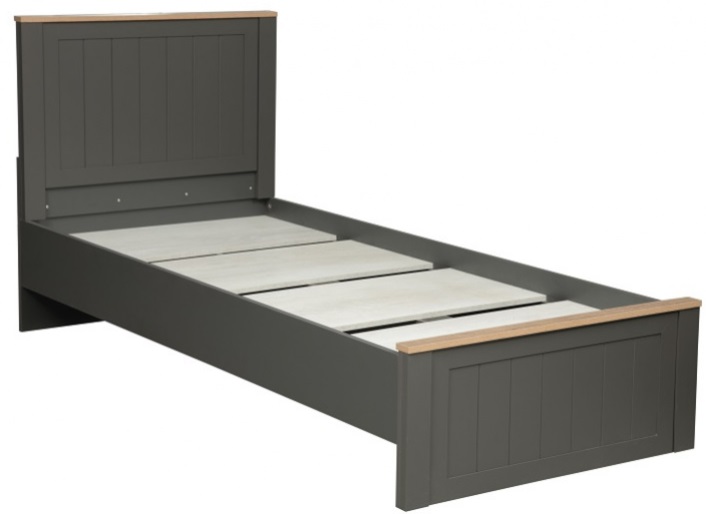 Фото Кровать односпальная Прованс 37.22 (СМ 90х200) комплектуется настилом в Крыму по цене 14 860 ₽ от производителя Олмеко, код товара 2000002006503, 2000002006510 шт Фото Кровать односпальная Прованс 37.22 (СМ 90х200) комплектуется настилом от производителя Олмеко в Крыму по цене 14 860 ₽