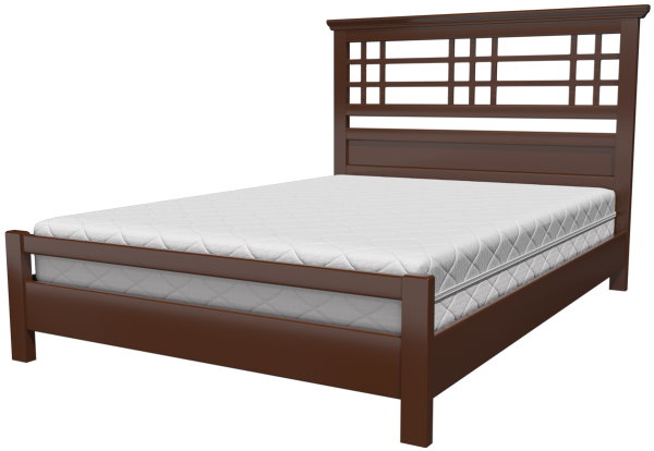 Фото Кровать двуспальная Герда (СМ 140х200) без основания с универсальными царгами от производителя Браво-мебель в Крыму по цене 22 190 ₽