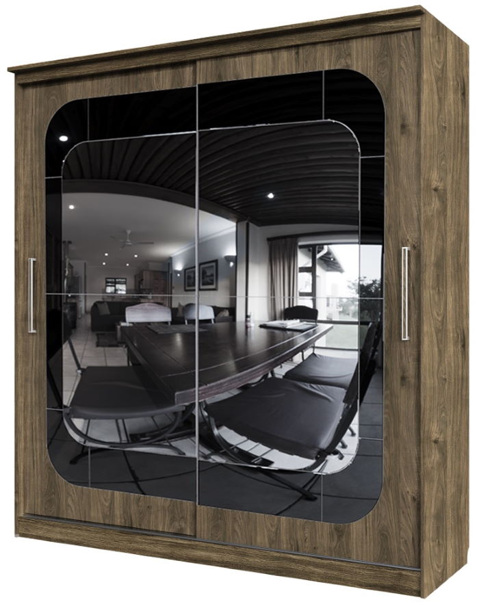 Фото Шкаф-купе №19 Инфинити (1,7 - 2 двери) от производителя SV-мебель в Крыму по цене 50 340 ₽