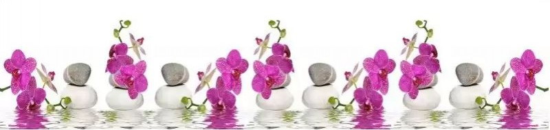 Фото Стеновая кухонная панель SV-852 (Орхидея) от производителя SV-мебель в Крыму по цене 7 620 ₽