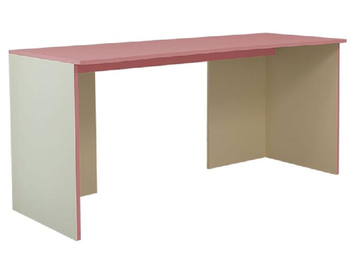 Стол письменный Радуга (120) (лдсп, лдсп-фламинго,  бежевый (Горизонт) ) Стол письменный Радуга (120) (лдсп, лдсп-фламинго,  бежевый (Горизонт) )