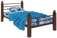 Кровать односпальная Милана Lux Plus (СМ 120х190) трубка металл в интернет магазине Планета Комфорта Фото derevyannye-krovati кровать односпальная милана lux plus (см 120х190) трубка металл производитель Милсон