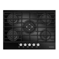 Варочная поверхность газовая 5-ти комф. MGHG 75 13 (690х520) (Материал Стеклокерамика , Цвет Черный) в Крыму от производителя в интернет магазине Планета Комфорта Варочная поверхность газовая 5-ти комф. MGHG 75 13 (690х520) (Материал Стеклокерамика , Цвет Черный) в Крыму от производителя