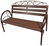 Фото lavochki скамья дуэт-люкс (1264х680хh930) производитель Металл-Конструкция