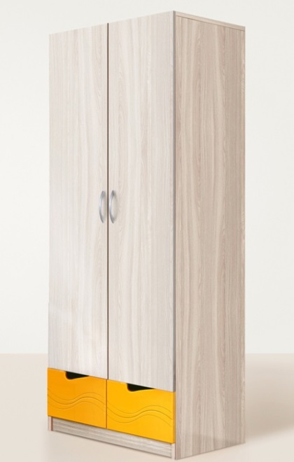 Фото Шкаф Бриз МДФ (90) двухдверный  от производителя Диал в Крыму по цене 9 520 ₽