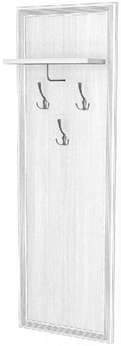 Вешалка Карина ВШ-1001 (снежный ясень (Лером) ) Вешалка Карина ВШ-1001 (снежный ясень (Лером) )