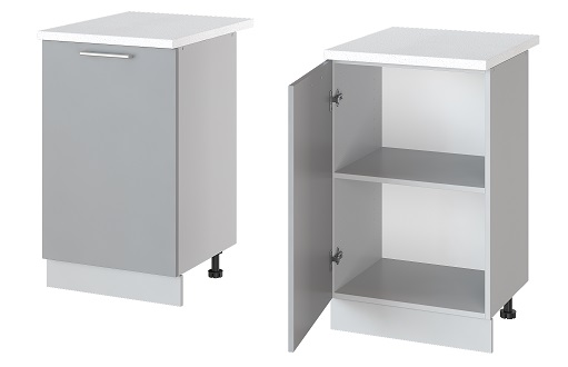 Фото Кухня Бронкс стол-рабочий Н-50 в Крыму по цене 3 860 ₽ от производителя Леко, код товара 2000001719572, 2000001719589, 2000001719596, 2000001719602 шт Фото Кухня Бронкс стол-рабочий Н-50 от производителя Леко в Крыму по цене 3 860 ₽