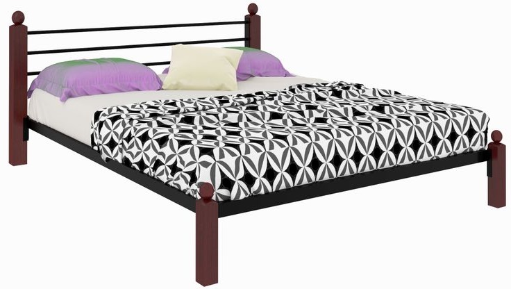 Фото Кровать двуспальная Милана Lux (СМ 180х200) трубка металл в Крыму по цене 19 680 ₽ от производителя Милсон, код товара 2000002054382, 2000002054399, 2000002054405, 2000002054412, 2000002054429, 2000002054436, 2000002054443 шт Фото Кровать двуспальная Милана Lux (СМ 180х200) трубка металл от производителя Милсон в Крыму по цене 19 680 ₽